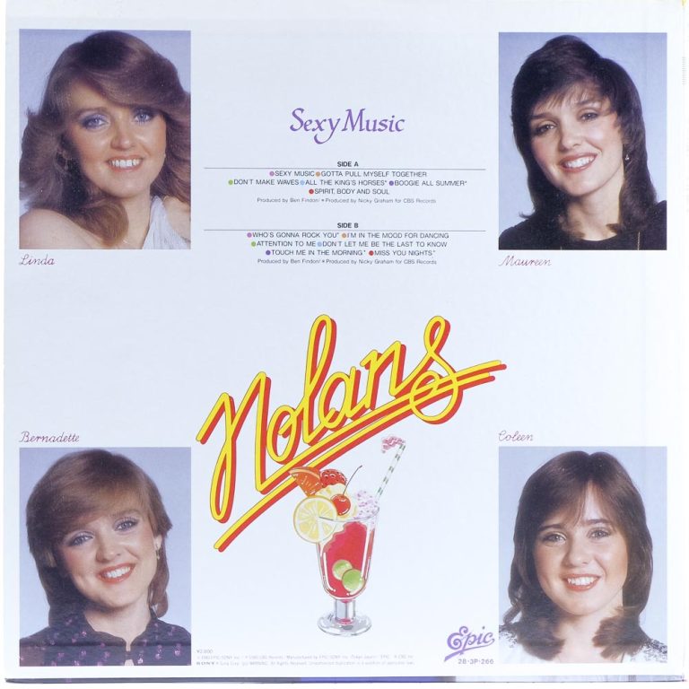 The Nolans Sexy Music Raw Music Store