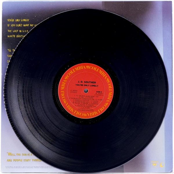 John David Souther - You're Only Lonely - Raw Music Store