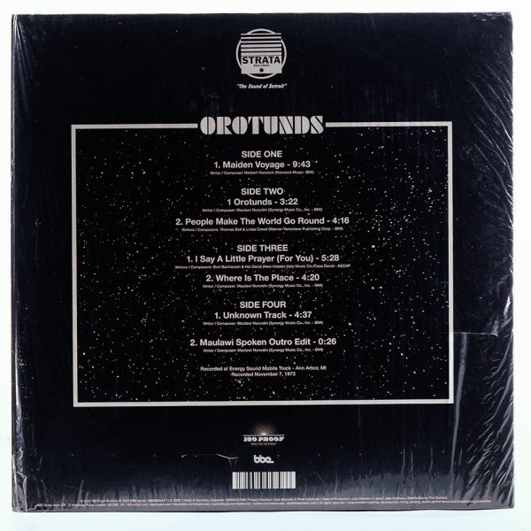 Maulawi - Orotunds - Raw Music Store