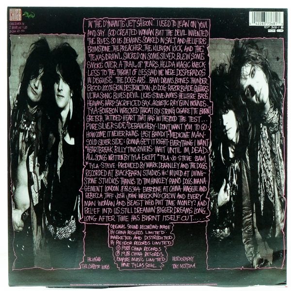 The Dogs D'Amour - In The Dynamite Jet Saloon - Raw Music Store